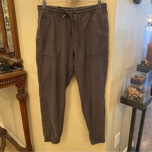 ATHLETA Women Gray Farallon Jogger Pants Size 8